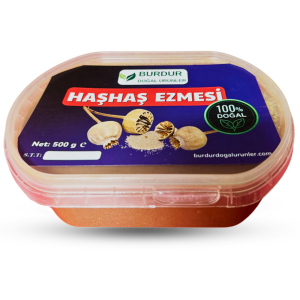 haşhaş ezmesi 500 gr